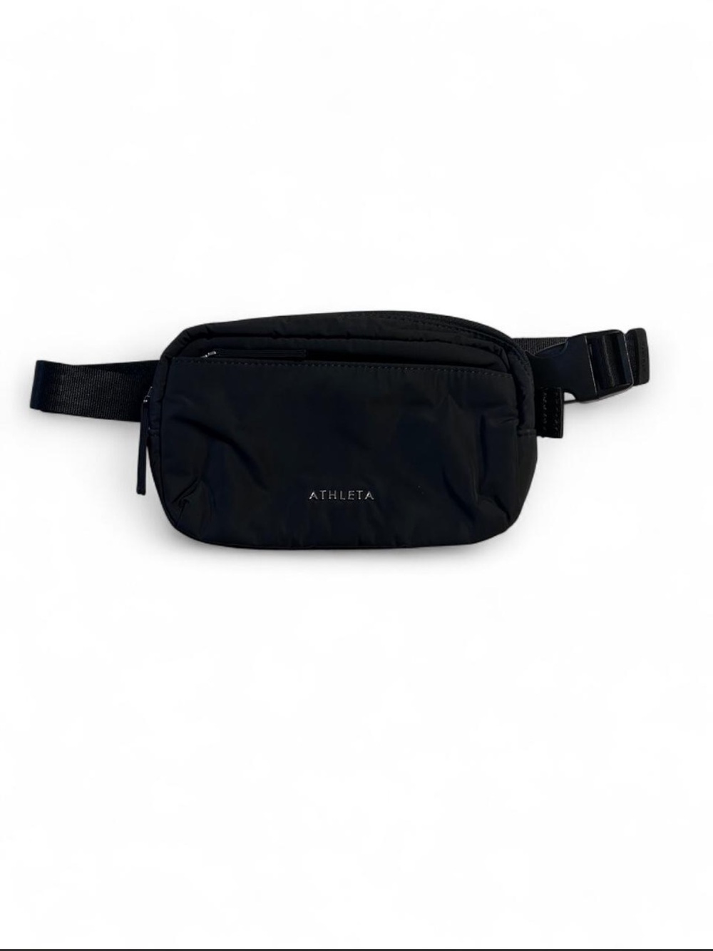 Athleta Black Belt Bag with Removable Strap